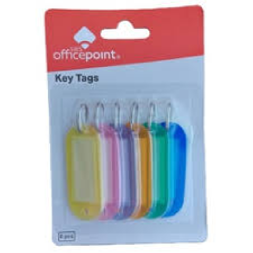 OFFICEPOINT KEY TAGS 6PCS